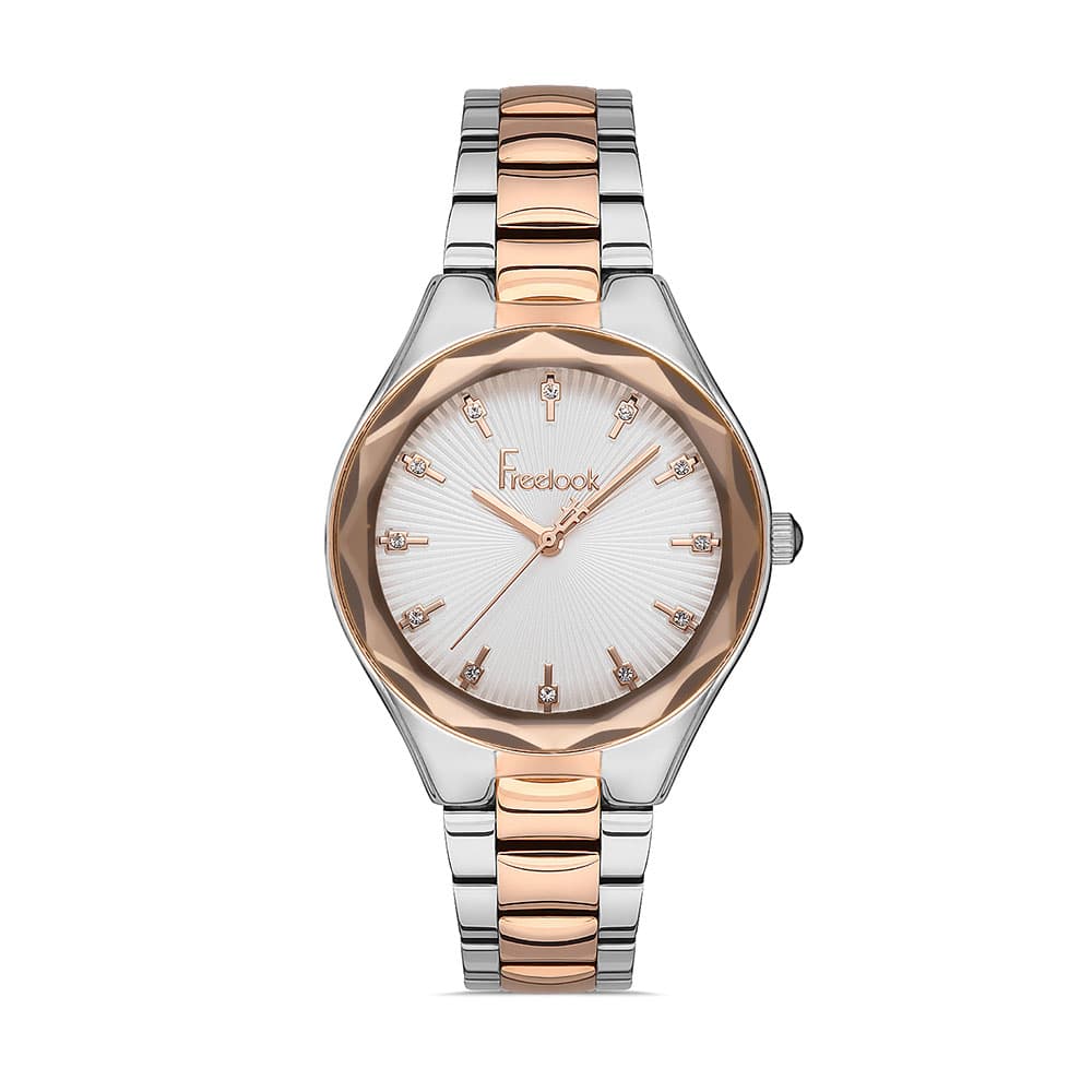 Freelook Eiffel - Ceas Dama Quartz Auriu Rose FL.1.10290.4