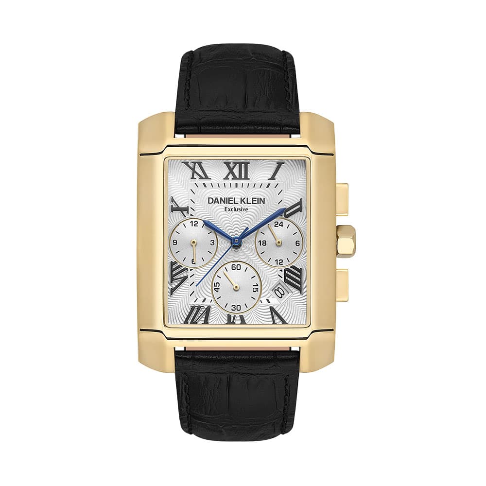 Daniel Klein Exclusive - Ceas Barbatesc Quartz Negru DK.1.13748.4