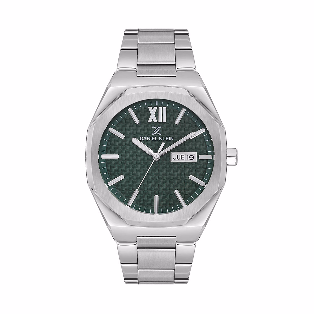 Daniel Klein Premium - Ceas Barbatesc Quartz Argintiu DK.1.14149.3