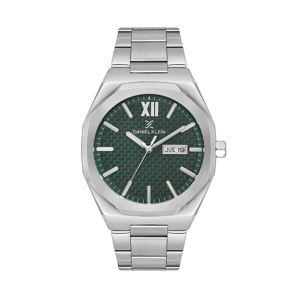 Daniel Klein Premium - Ceas Barbatesc Quartz Argintiu DK.1.14149.3