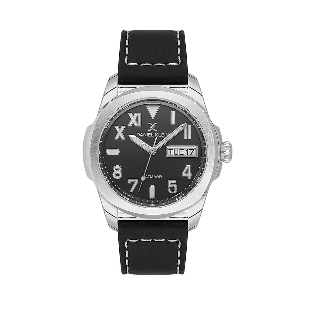 Daniel Klein Premium - Ceas Barbatesc Quartz Negru DK.1.14078.2