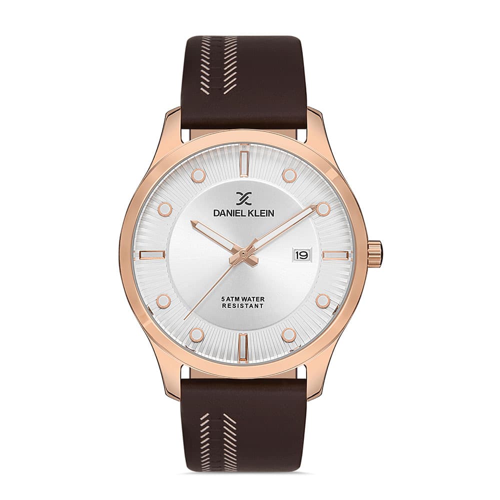 Daniel Klein Premium - Ceas Barbatesc Quartz Cafeniu DK.1.12986.3