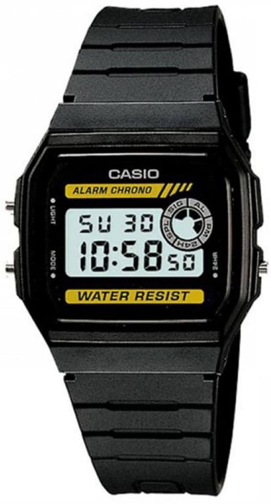 Унисекс дигитален часовник Casio - Casio Collection - F-94WA-9DG