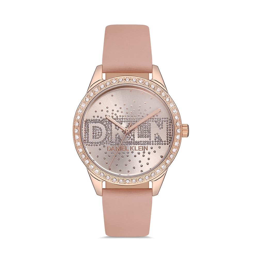 Daniel Klein Premium - Ceas Dama Quartz Roz DK.1.12696.2