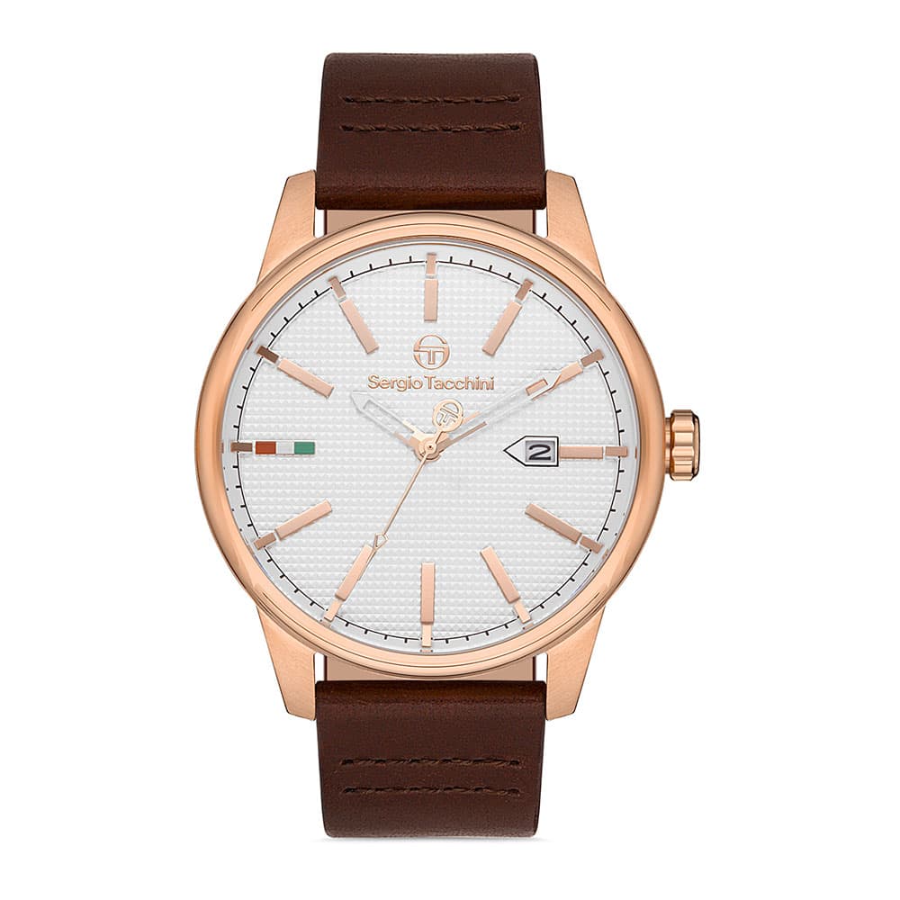 Sergio Tacchini Coastlife - Ceas Barbatesc Quartz Cafeniu ST.1.10244.4
