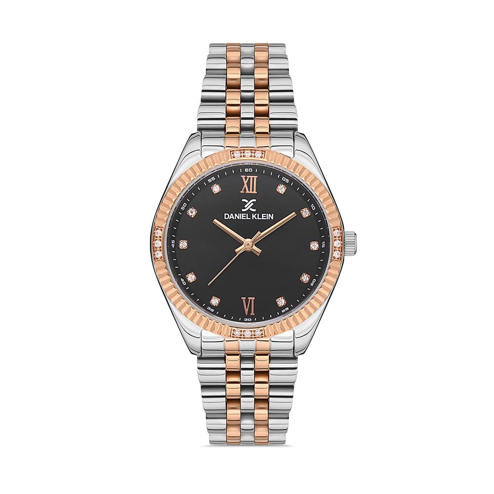 Daniel Klein Premium - Ceas Dama Quartz Auriu Rose DK.1.13060.4