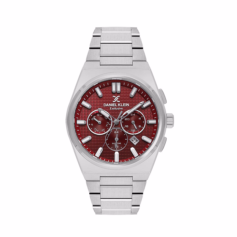 Daniel Klein Exclusive - Ceas Barbatesc Quartz Argintiu DK.1.13981.6