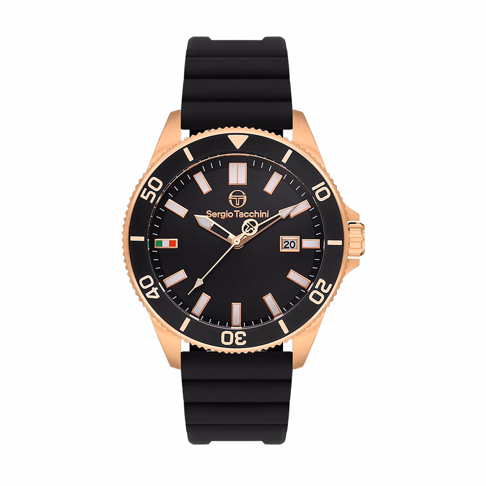 Sergio Tacchini Coastlife - Ceas Barbatesc Quartz Negru ST.1.10382.4