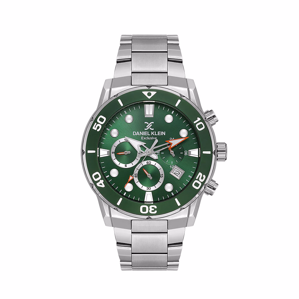 Daniel Klein Exclusive - Ceas Barbatesc Quartz Argintiu DK.1.13887.3