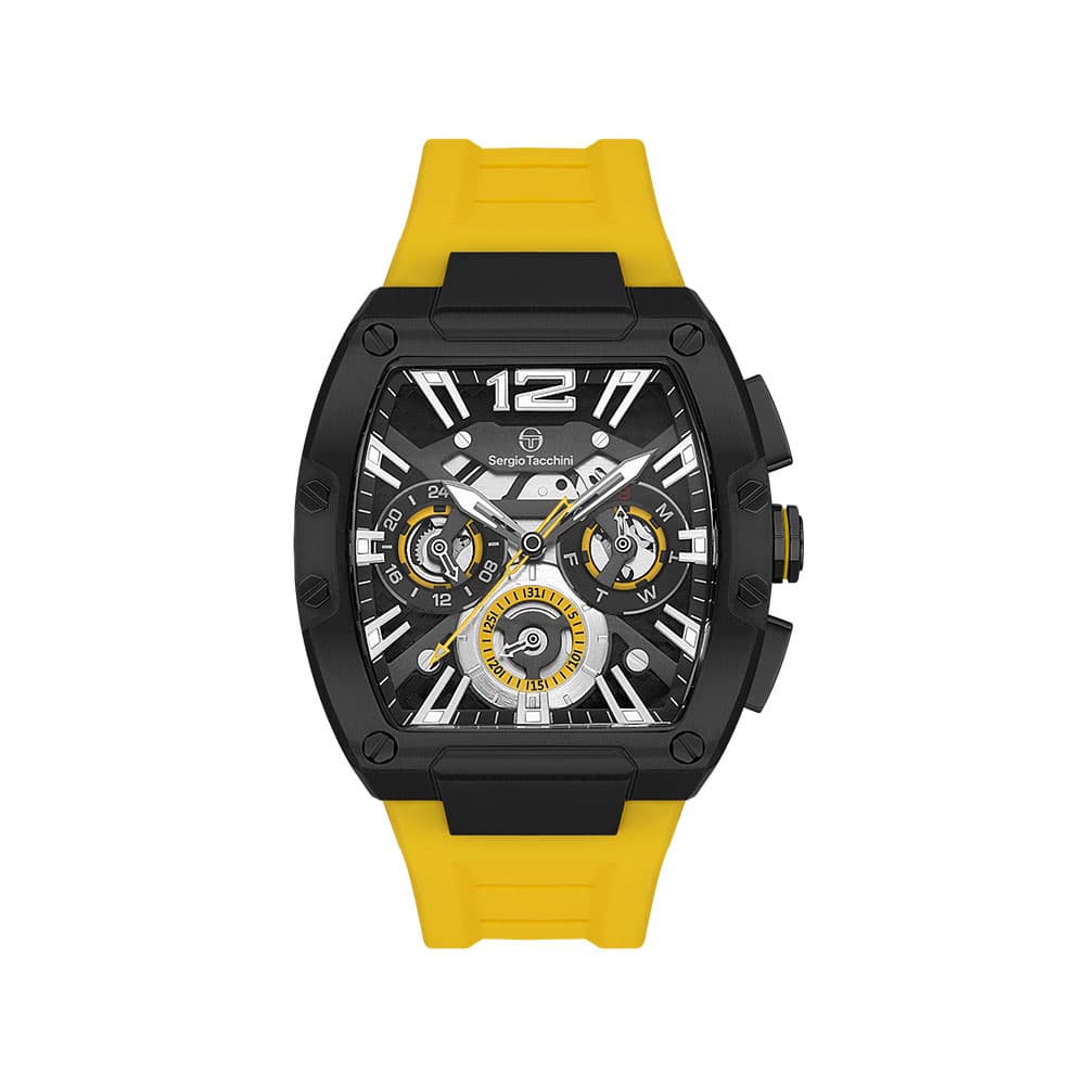 Sergio Tacchini Heritech - Ceas Barbatesc Quartz Galben ST.3.10003.4