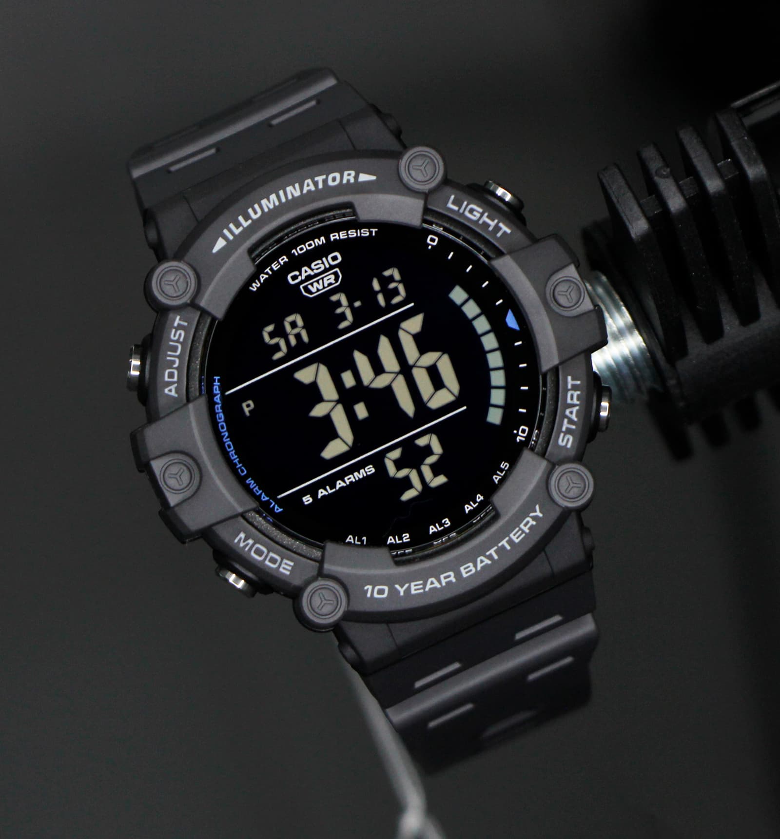 Мъжки дигитален часовник Casio - Casio Collection - AE-1500WH-8BVEF