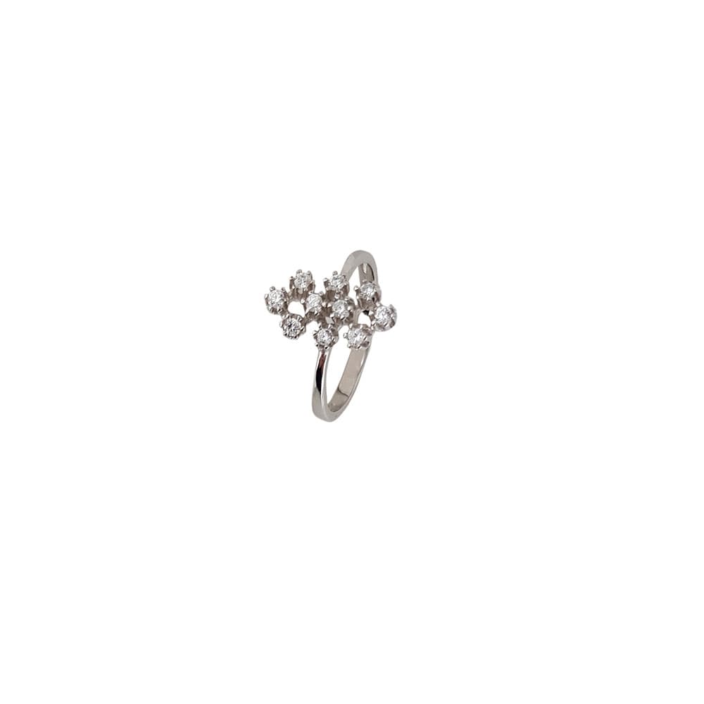 Inel argint elegant zirconii Thia marimea 58