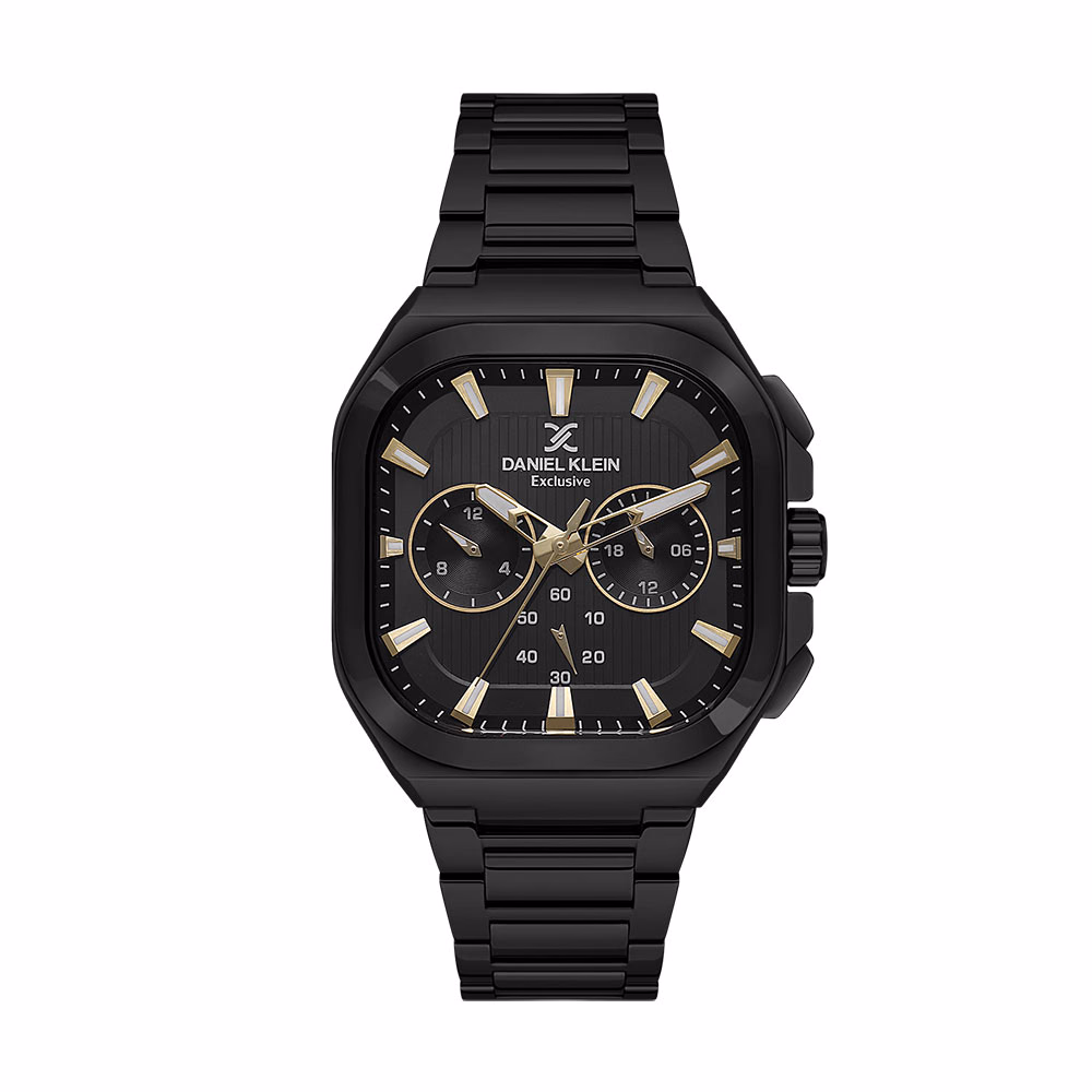 Daniel Klein Exclusive - Ceas Barbatesc Quartz Negru DK.1.13903.5