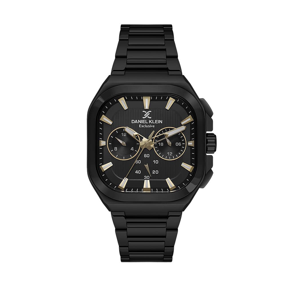 Daniel Klein Exclusive - Ceas Barbatesc Quartz Negru DK.1.13903.5