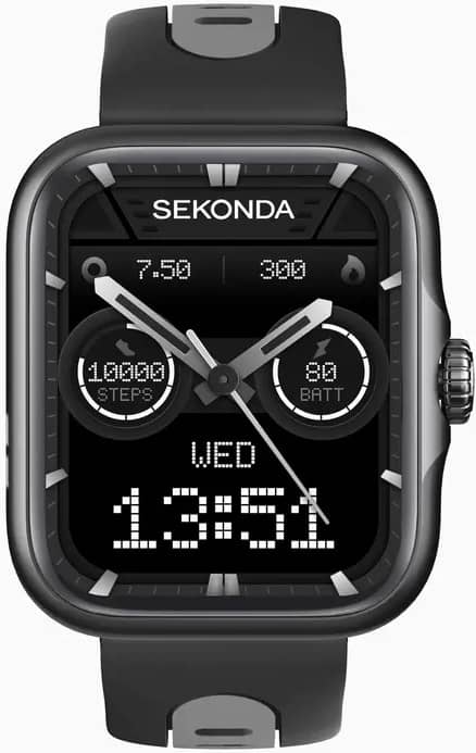 Мъжки смарт часовник Sekonda Motion Pro GPS - S-30240.00