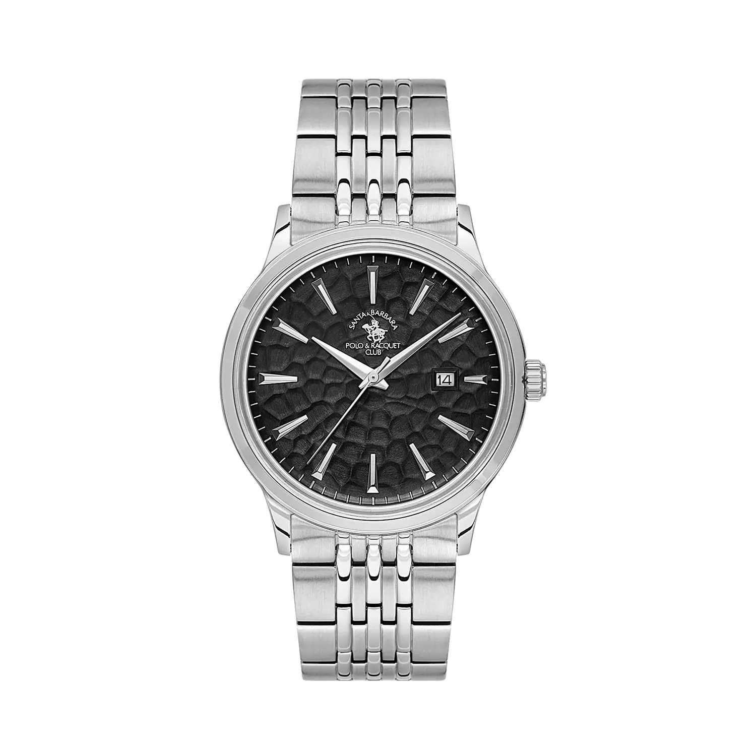 Santa Barbara Polo Noble - Ceas Barbatesc Quartz Argintiu SB.4.10037-2