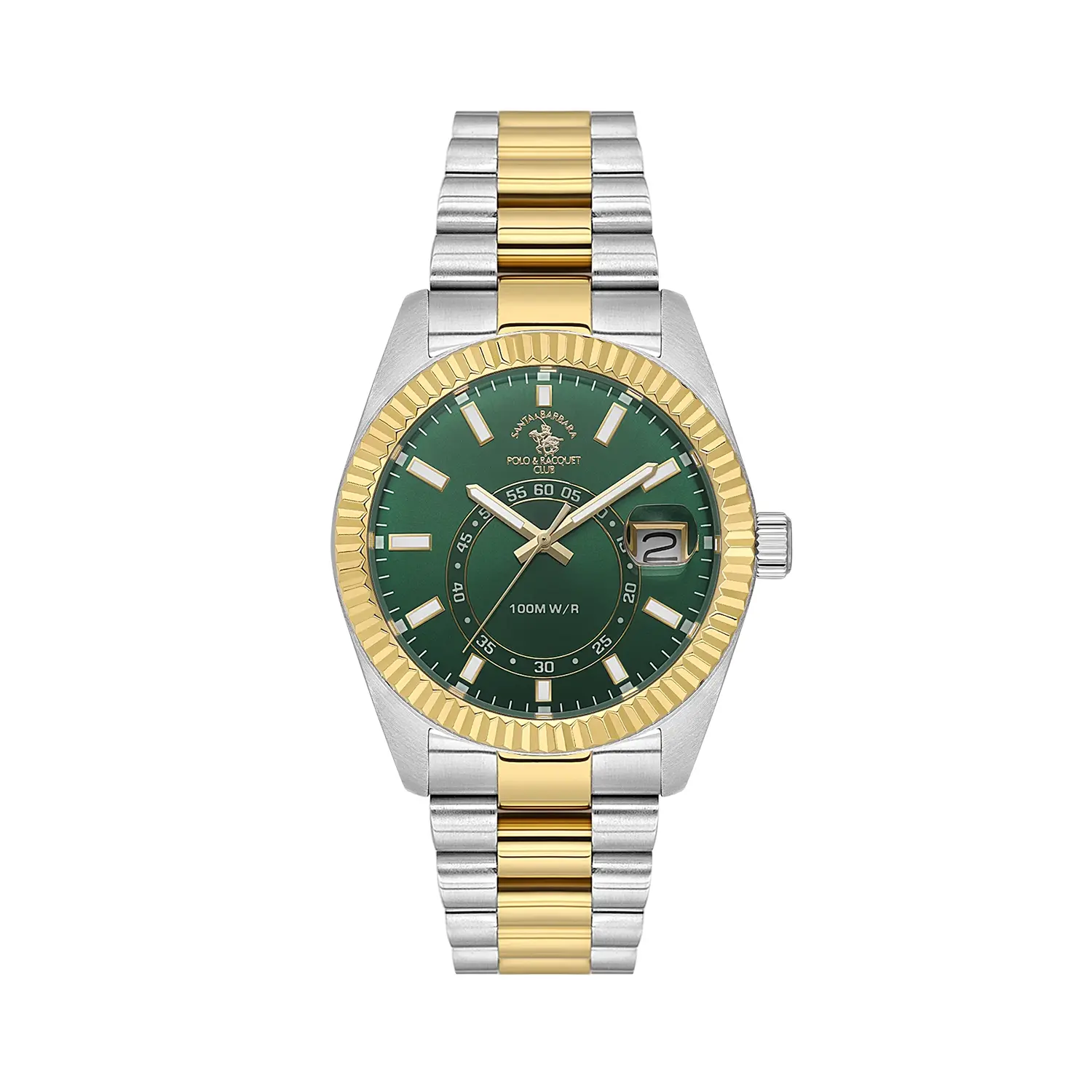 Santa Barbara Polo Legend - Ceas Barbatesc Quartz Auriu SB.1.10598-4
