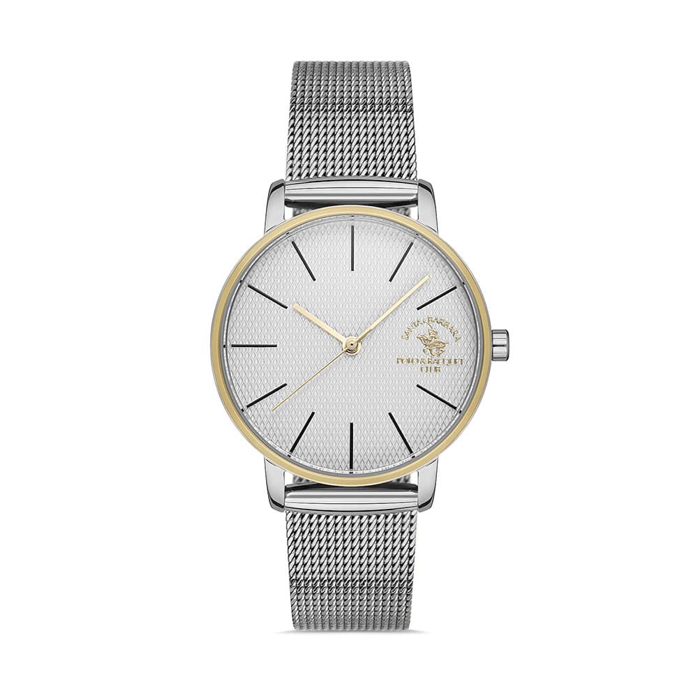 Santa Barbara Polo Unique - Ceas Dama Quartz Argintiu SB.1.10408.3