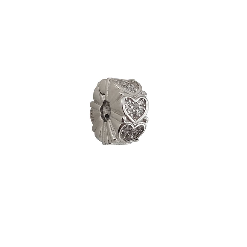 Talisman argint opritor inimioare