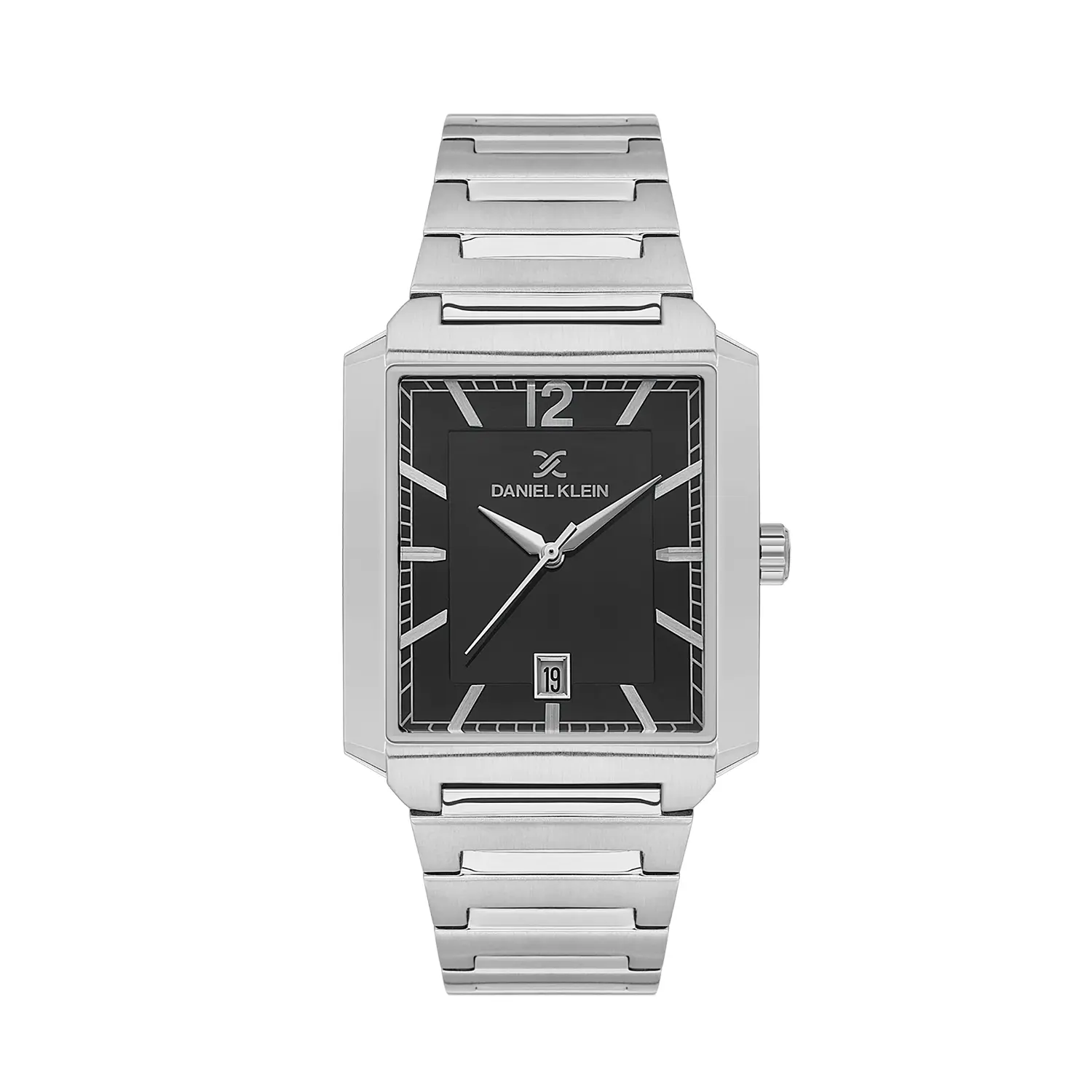 Daniel Klein Premium - Ceas Barbatesc Quartz Argintiu DK.1.14339-2