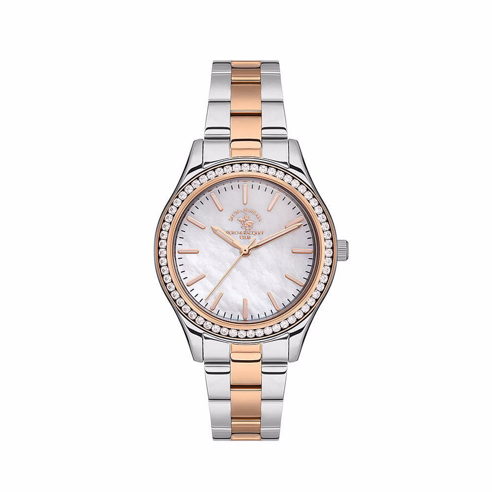 Santa Barbara Polo Unique - Ceas Dama Quartz Argintiu SB.1.10490.4