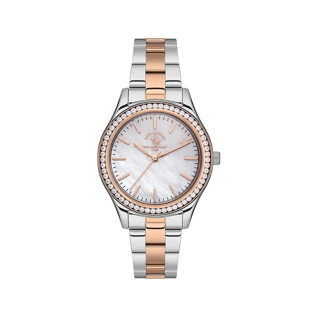 Santa Barbara Polo Unique - Ceas Dama Quartz Argintiu SB.1.10490.4