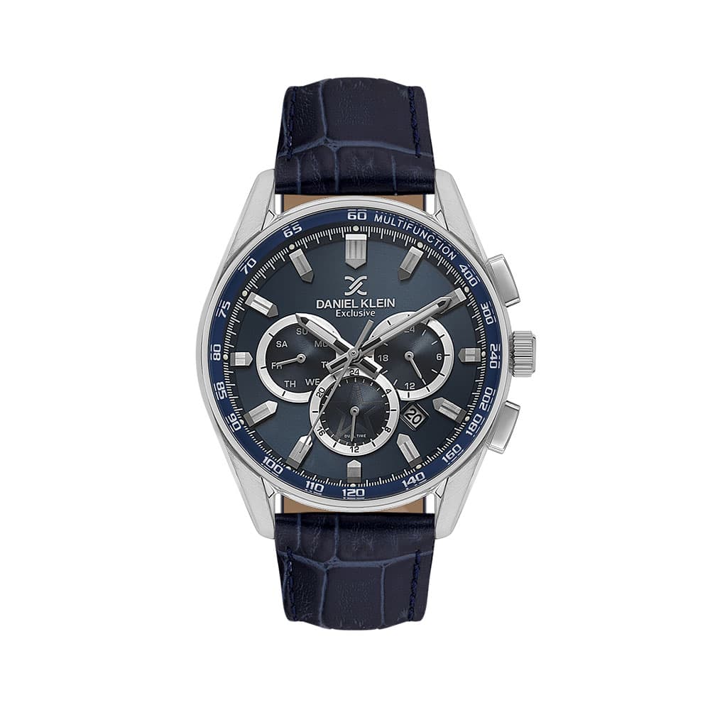 Daniel Klein Exclusive - Ceas Barbatesc Quartz Bleumarin DK.1.14002.2