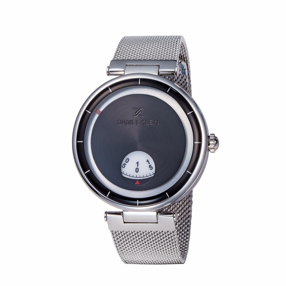 Daniel Klein Premium - Ceas Barbatesc Quartz Argintiu DK11973-3