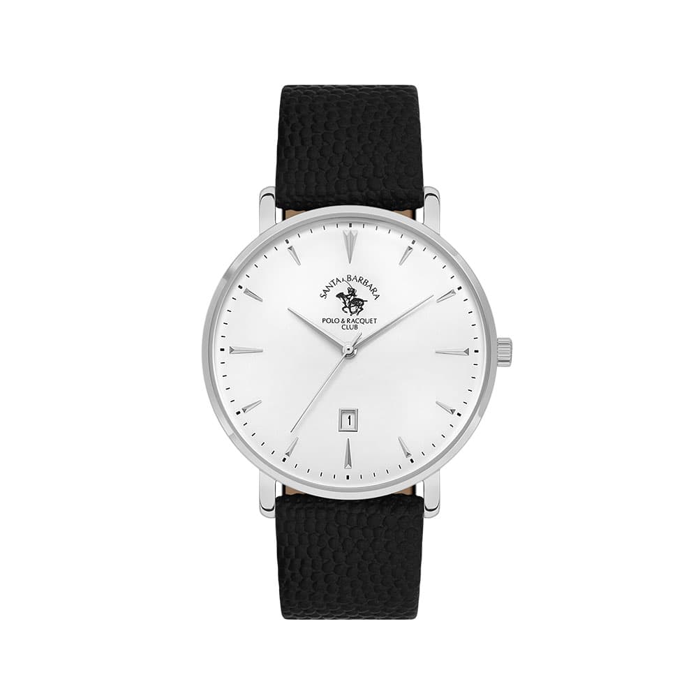 Santa Barbara Polo Noble - Ceas Barbatesc Quartz Negru SB.8.10006.1