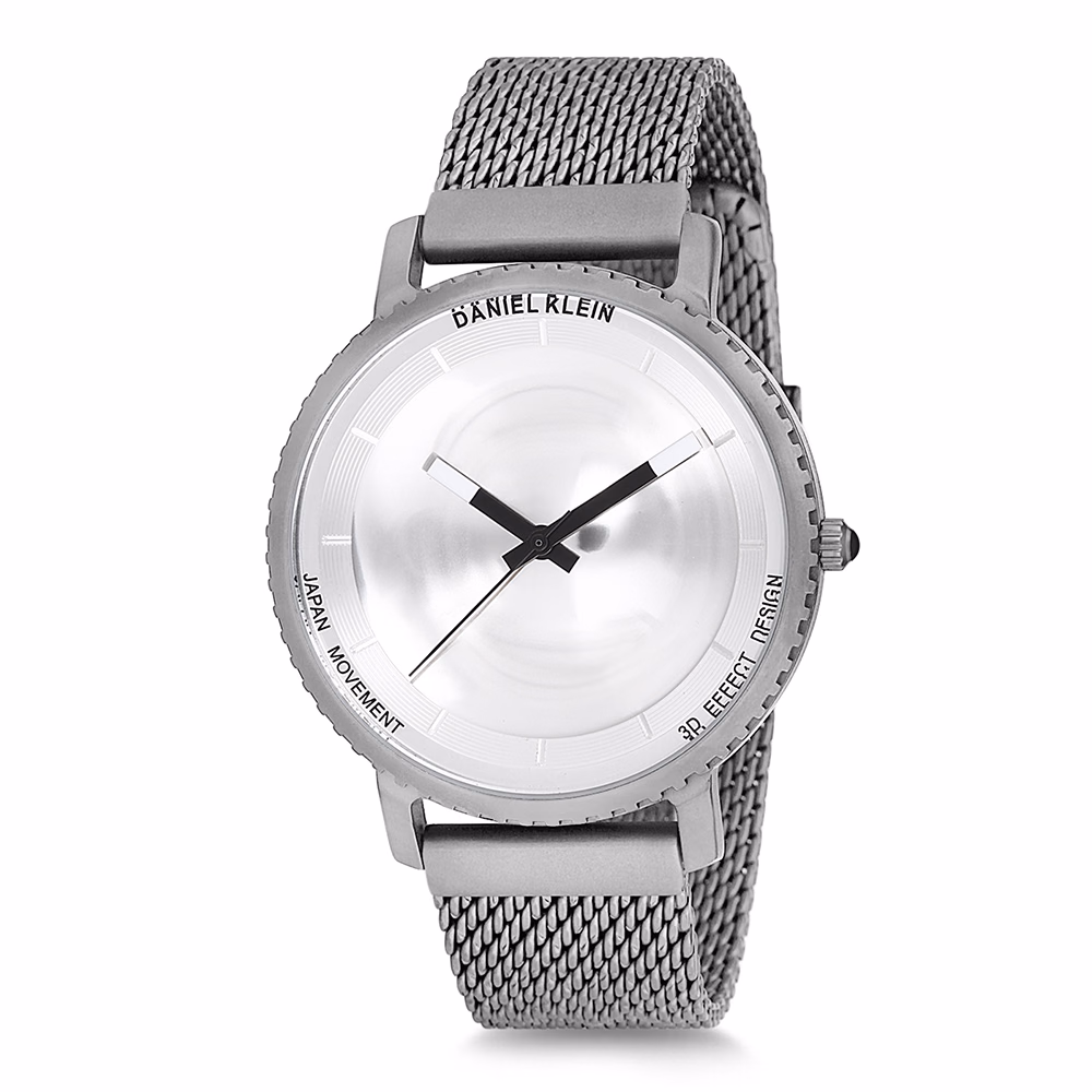 Daniel Klein Premium - Ceas Barbatesc Quartz Argintiu DK12124-2