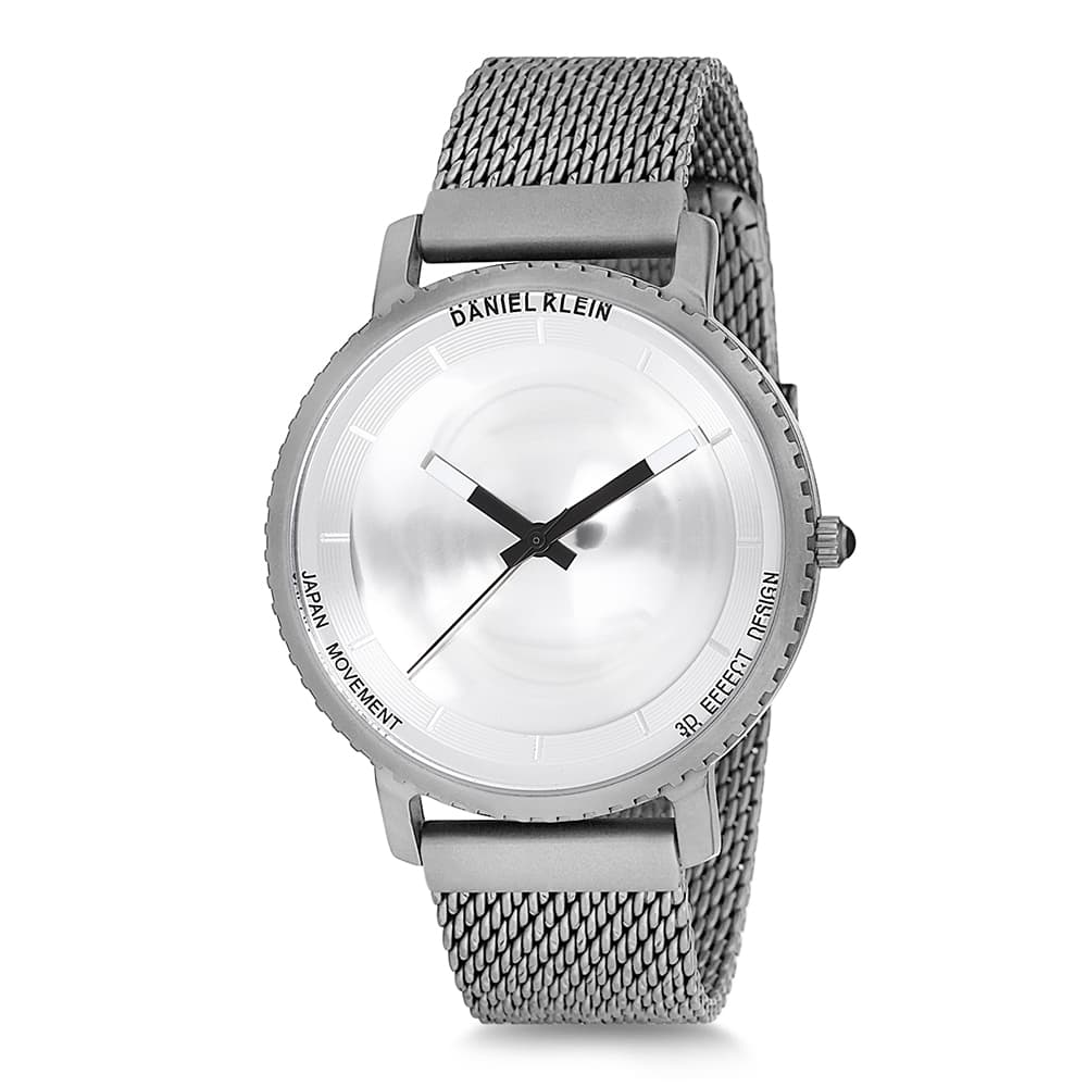 Daniel Klein Premium - Ceas Barbatesc Quartz Argintiu DK12124-2