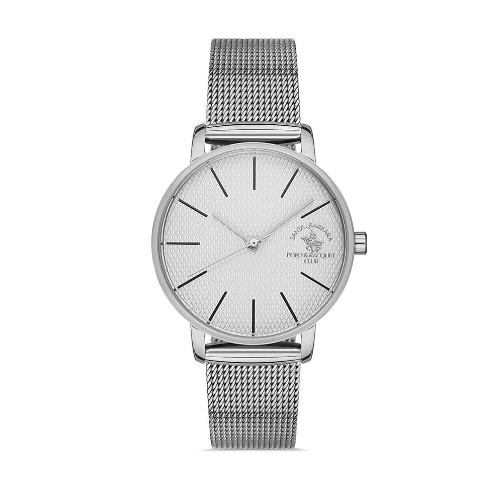 Santa Barbara Polo Unique - Ceas Dama Quartz Argintiu SB.1.10408.1