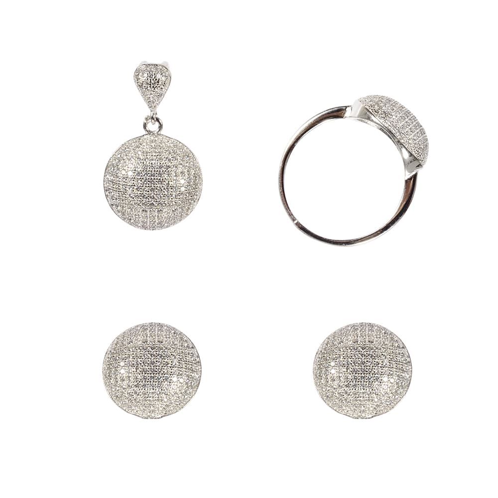 Set argint round silver, marime 52