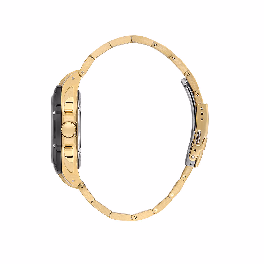 Santa Barbara Polo Prive - Ceas Barbatesc Quartz Auriu SB.1.10541.5