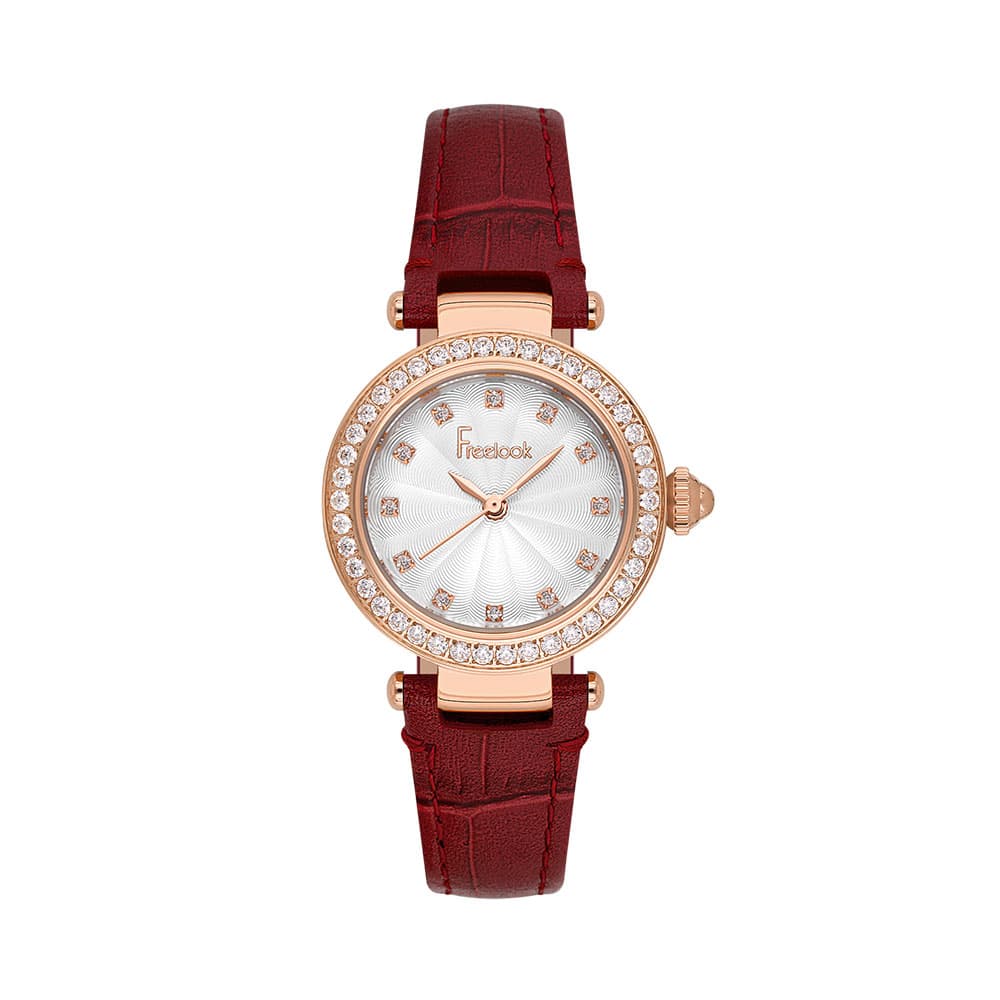 Freelook Lumiere - Ceas Dama Quartz Rosu FL.4.10006.4