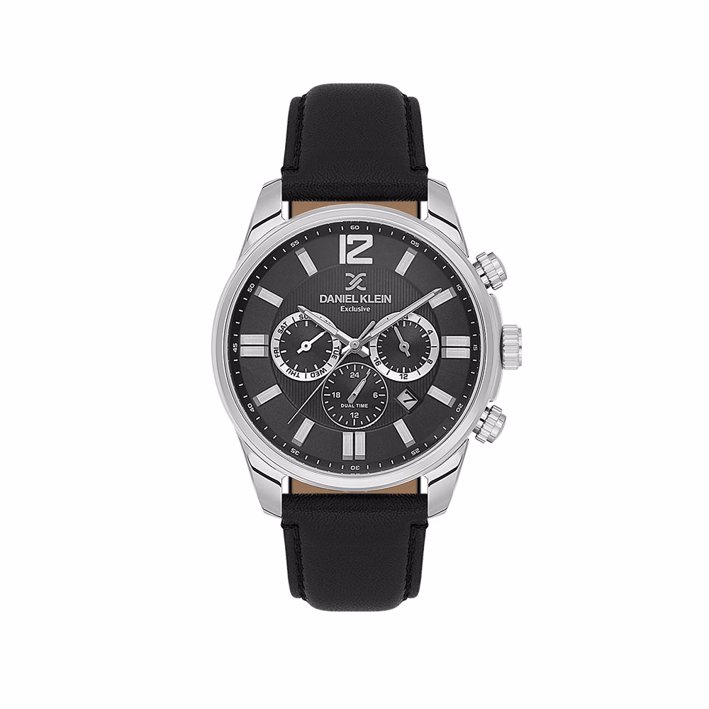 Daniel Klein Exclusive - Ceas Barbatesc Quartz Negru DK.6.14231.2