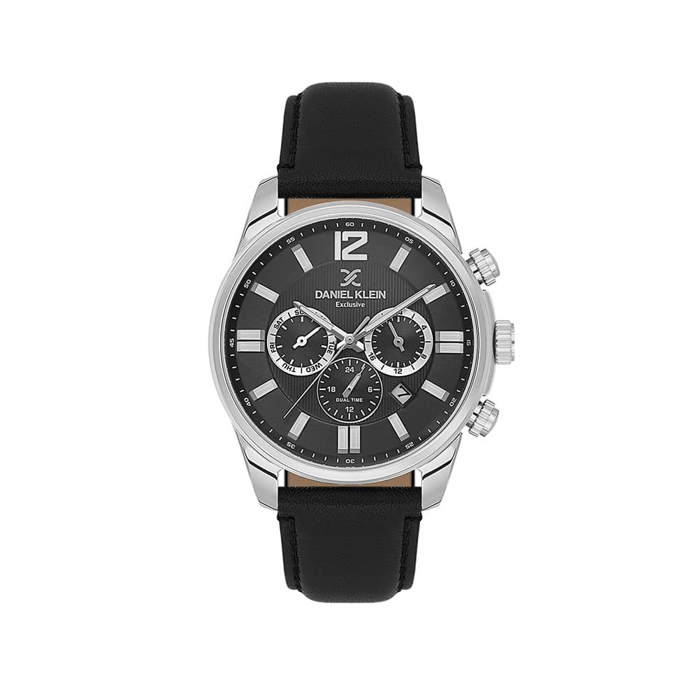 Daniel Klein Exclusive - Ceas Barbatesc Quartz Negru DK.6.14231.2