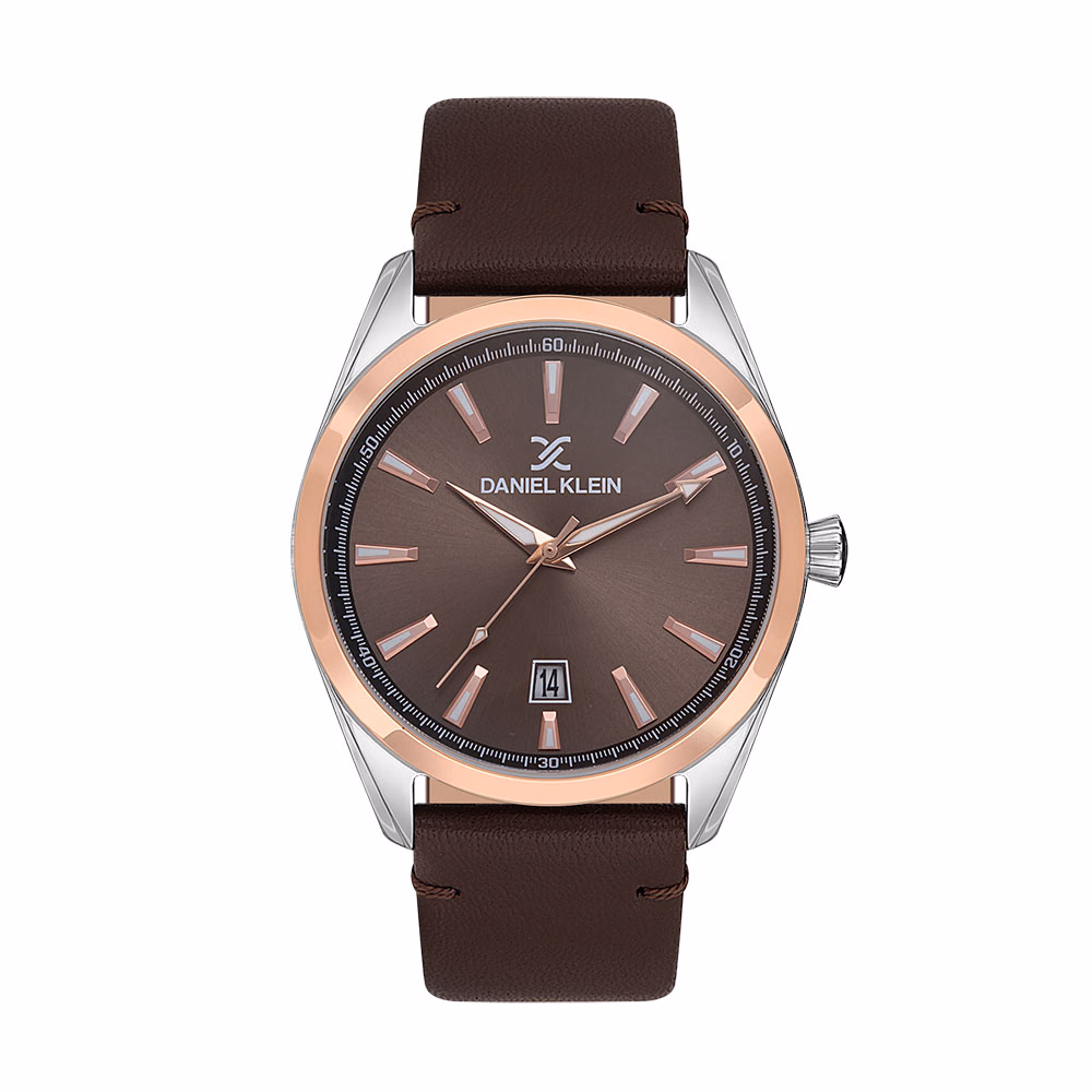 Daniel Klein Premium - Ceas Barbatesc Quartz Cafeniu DK.1.13519.4