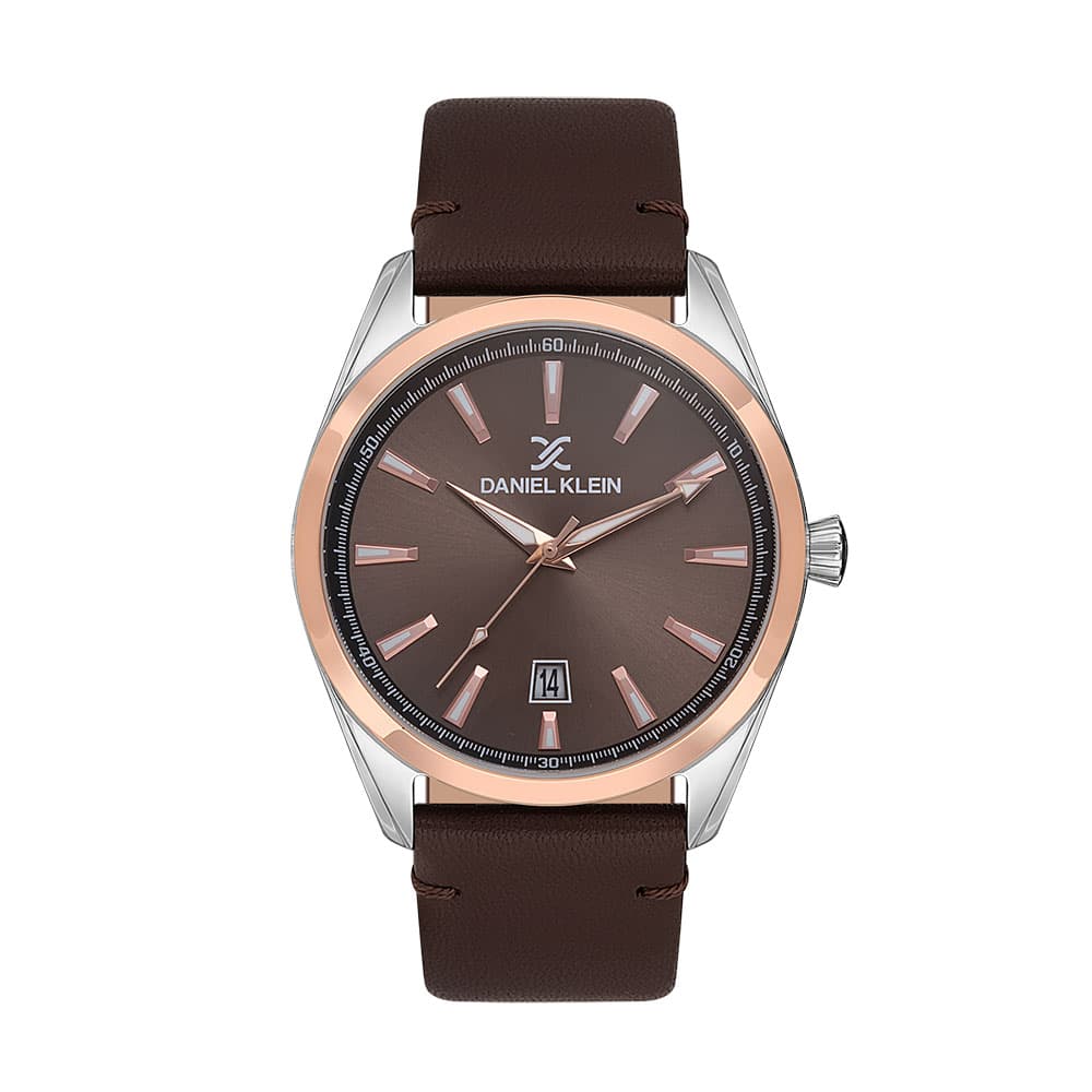 Daniel Klein Premium - Ceas Barbatesc Quartz Cafeniu DK.1.13519.4