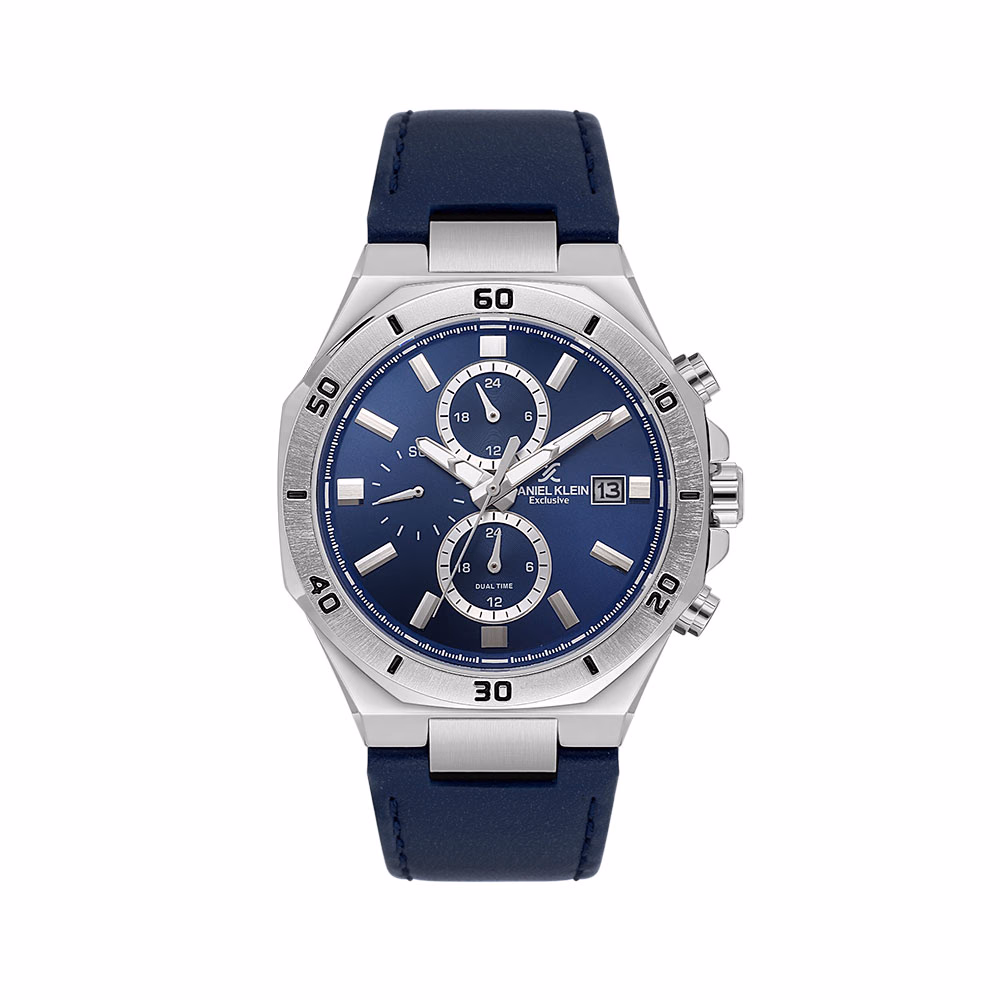 Daniel Klein Exclusive - Ceas Barbatesc Quartz Bleumarin DK.1.14003.2