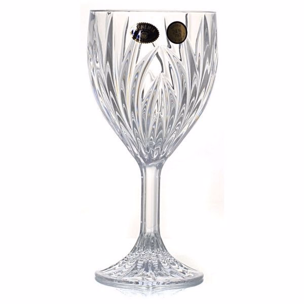 ELISE Set 6 pahare cristal Bohemia vin rosu 220 ml
