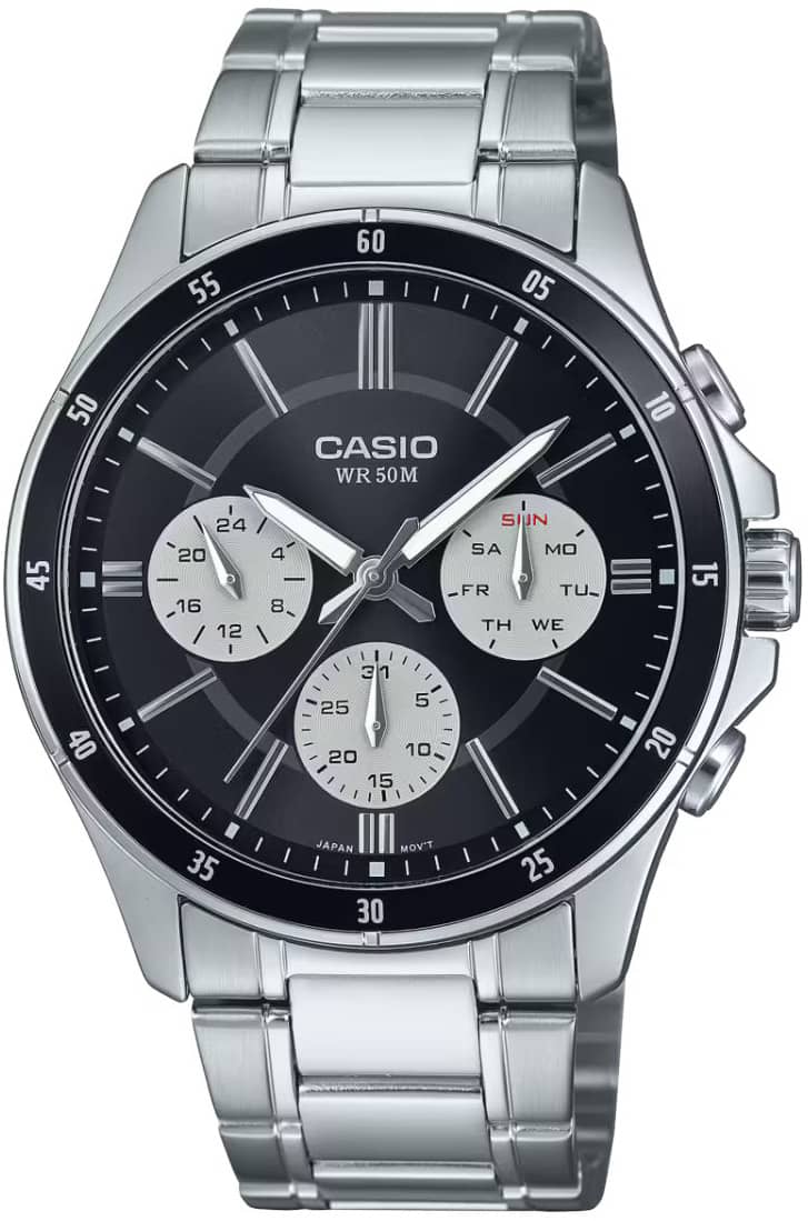 Мъжки аналогов часовник Casio Multi-Dial - Casio Collection - MTP-1374D-1A3VDF