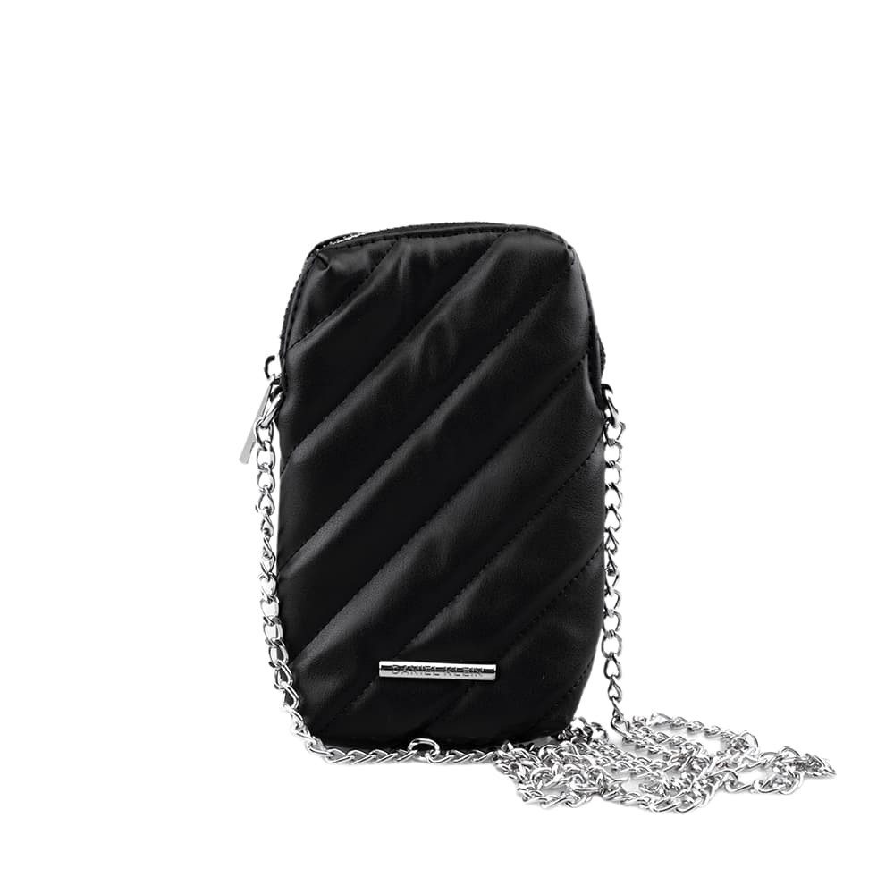 Portofel negru, de dama, din piele ecologica, DKW6011-01