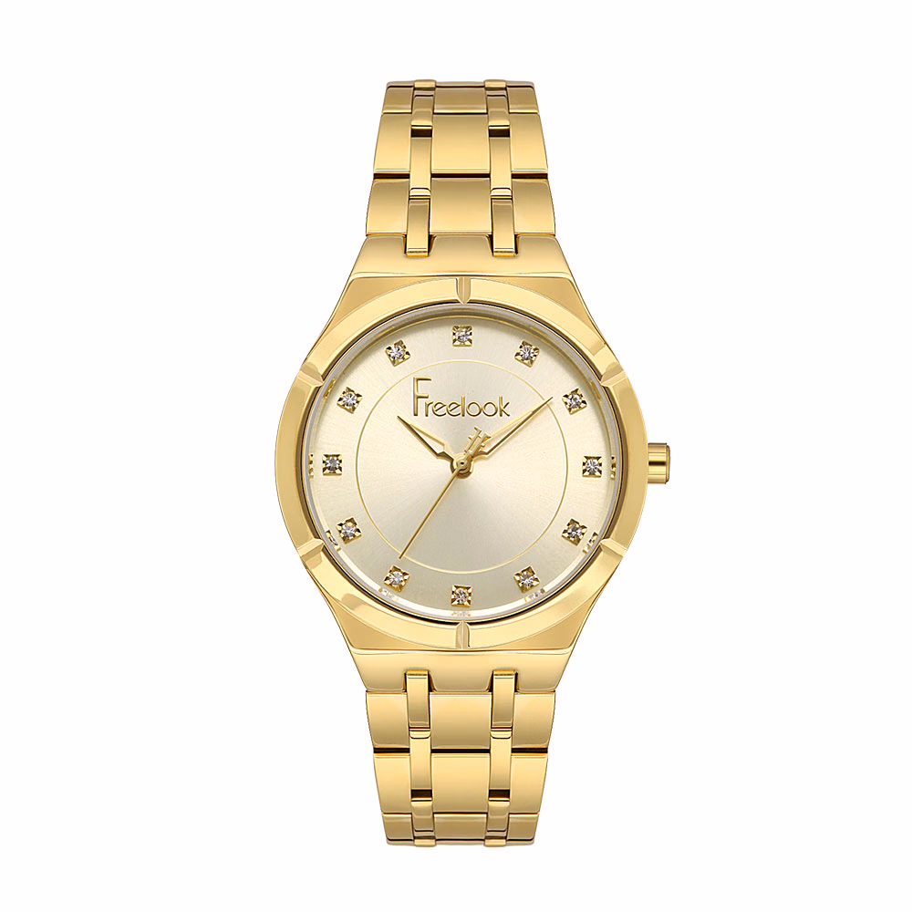 Freelook Jolie - Ceas Dama Quartz Auriu FL.1.10381.3