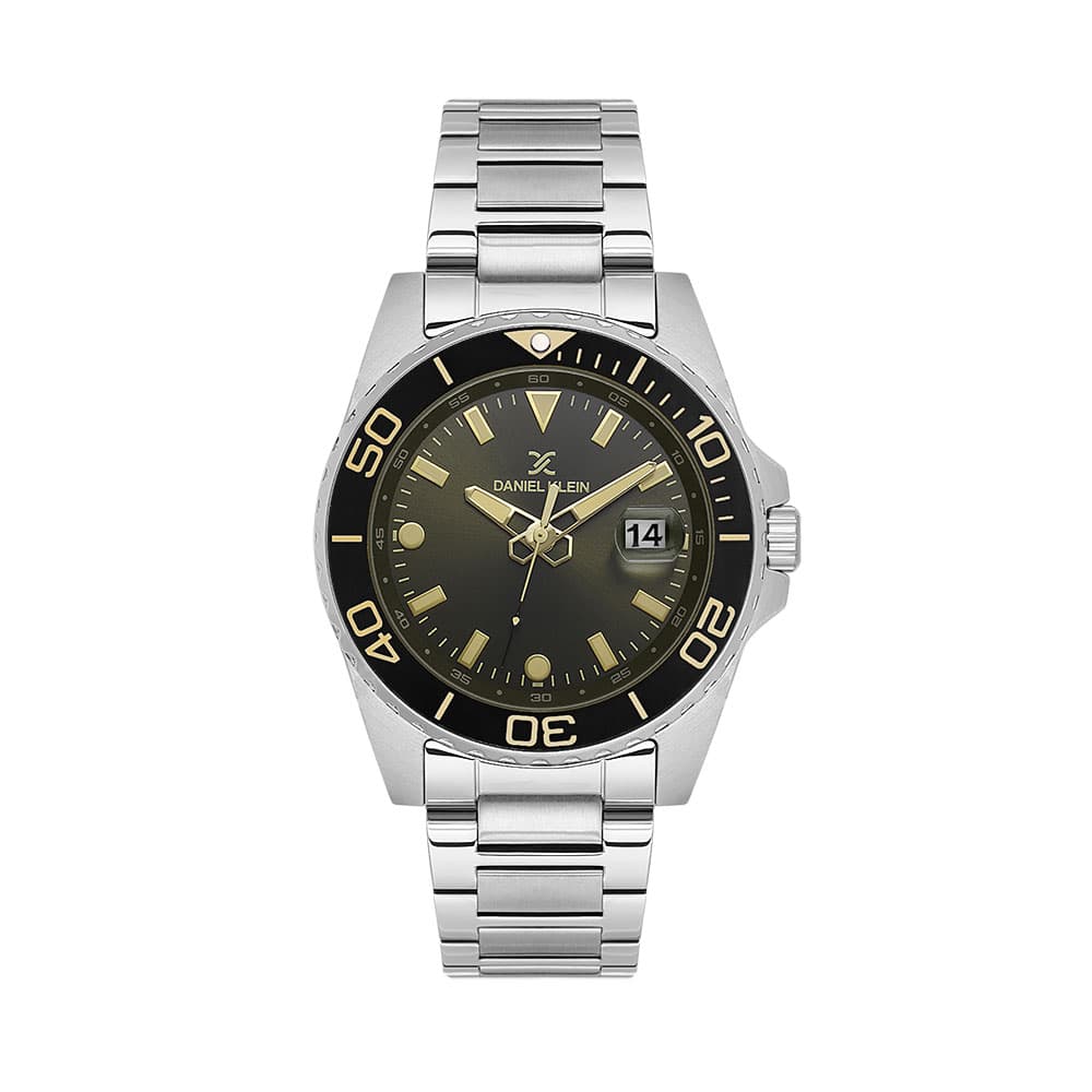 Daniel Klein Premium - Ceas Barbatesc Quartz Argintiu DK.1.13990.4