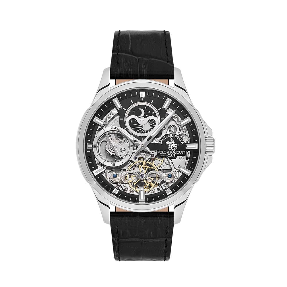 Santa Barbara Polo Luxury - Ceas Barbatesc Automatic Negru SB.1.10532.2
