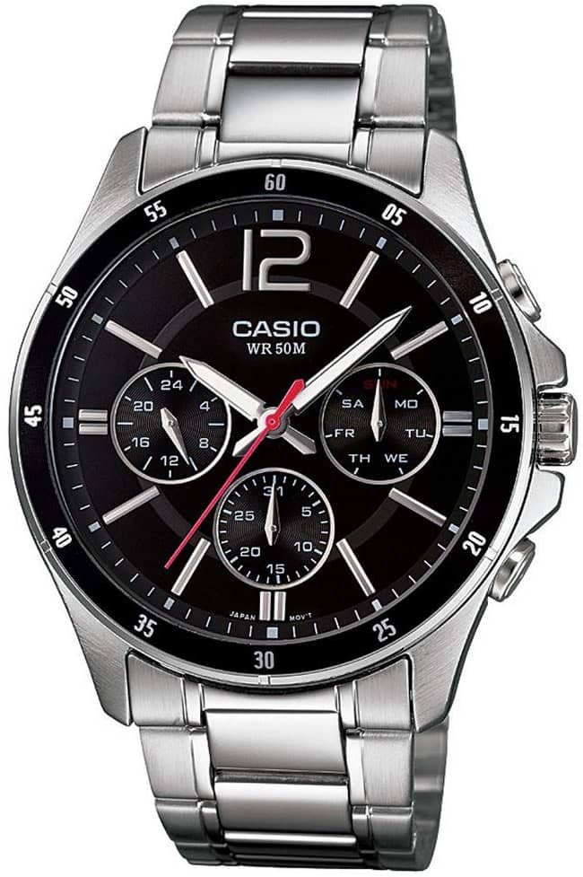 Мъжки аналогов часовник Casio Multi-Dial - MTP-1374D-1AVDF