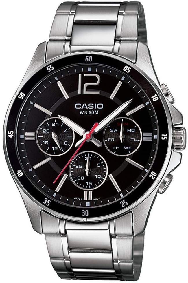 Мъжки аналогов часовник Casio Multi-Dial - MTP-1374D-1AVDF