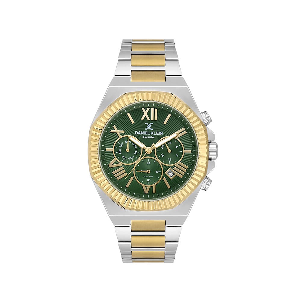 Daniel Klein Exclusive - Ceas Barbatesc Quartz Auriu DK.1.14075.4