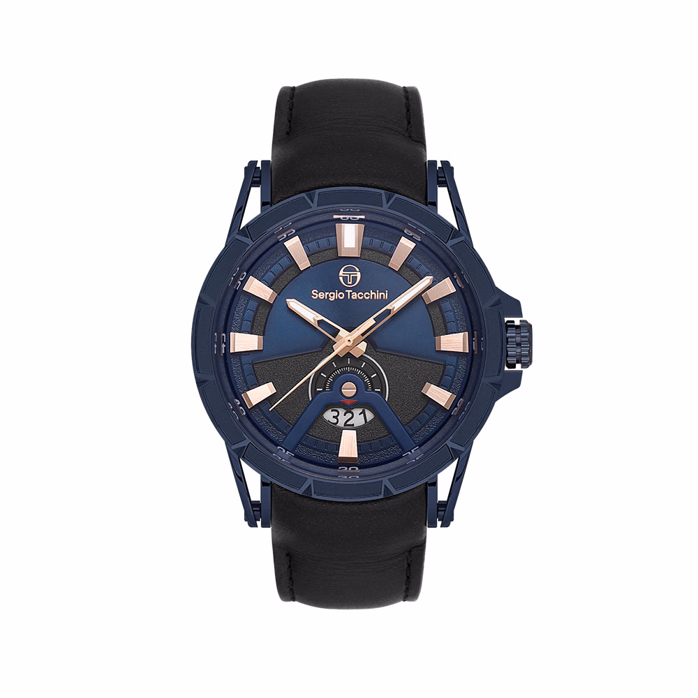 Sergio Tacchini Archivio - Ceas Barbatesc Quartz Negru ST.1.10455.5
